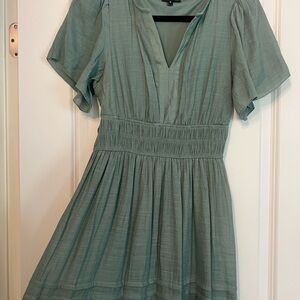 Elegant Green Maxi Dress